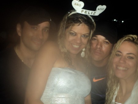 Estudantes de Medicina da suiça curtindo Ano Novo em Copacabana